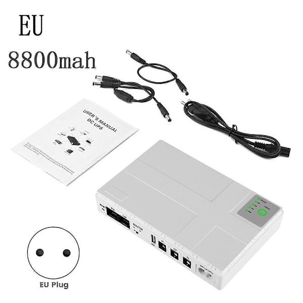 UPS Avbrottsfri Strömförsörjning Router D, EU-kontakt