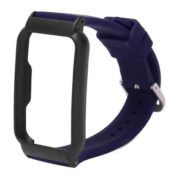 Urrem med etui, erstatningssilikone-armbånd, urtilbehør til Oppo Free Blue