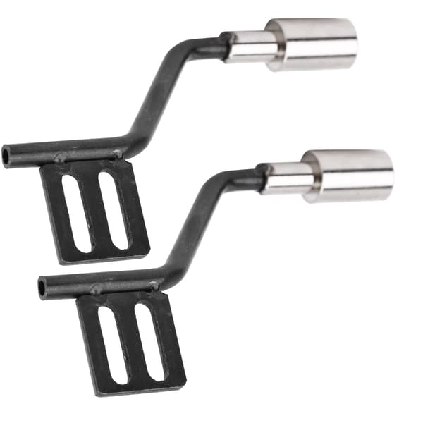 1 par metall RC bil simuleringsdekorasjon eksosrørtilbehør for scx10 1/10
