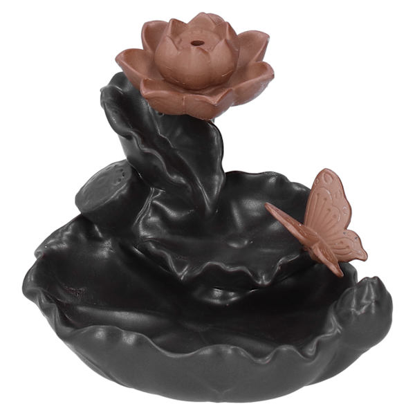 Røgelse Brænder Ornament Tilbageflow Røgelse Holder Kunst Håndværk Hjem Kontor SPA Yoga Dekoration