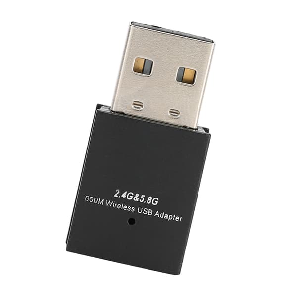 W58 600M Dual Band Trådløst Netværkskort USB Trådløs WIFI Modtager Computertilbehør