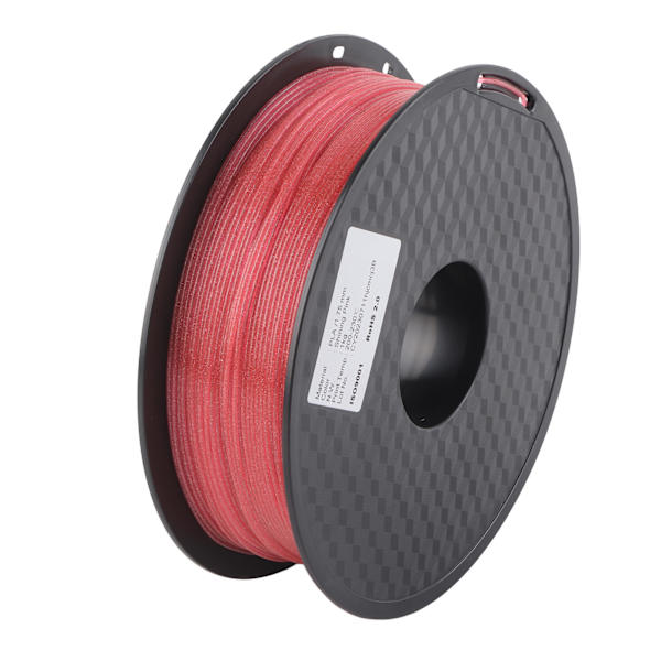 1,75 mm 3D-tulostin filamentti Glitter Pink PLA Silk Filament Printing Consumable 30-70 mm/s