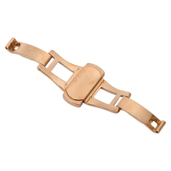 Watch 6 mm 21 mm hopfällbart watch för manlig hona Rose Golden