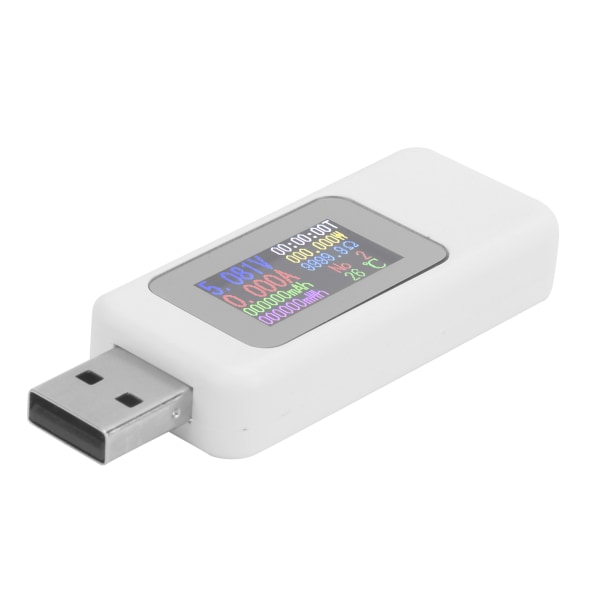 13 i 1 USB Tester DC Digital Voltmeter Amperimetro Spenning Strøm Volt Meter Amperemeter Detektor for Power Bank Tester