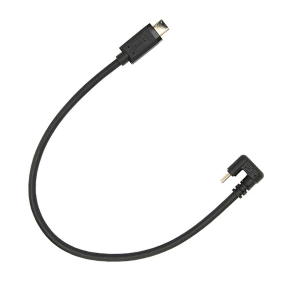 USB-kabel 12 tum USB 3.1 Typ C Hane till Hane 10 Gbps U-typ Armbåge Snabbare Dataöverföring Dataförlängningskabel