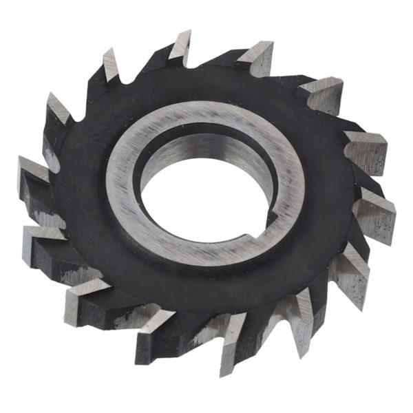 Fræser Højhastighedsstål Lige 14 tænder Face Mill Disc Punching Drilling Tool