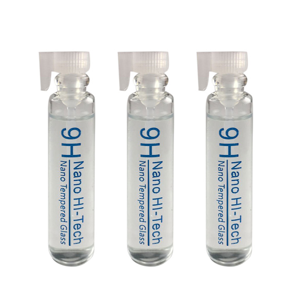 3 stk. 2 ml Nano skærmbeskytter 9H hårdhed transparent anti-ridse skærmbeskytter