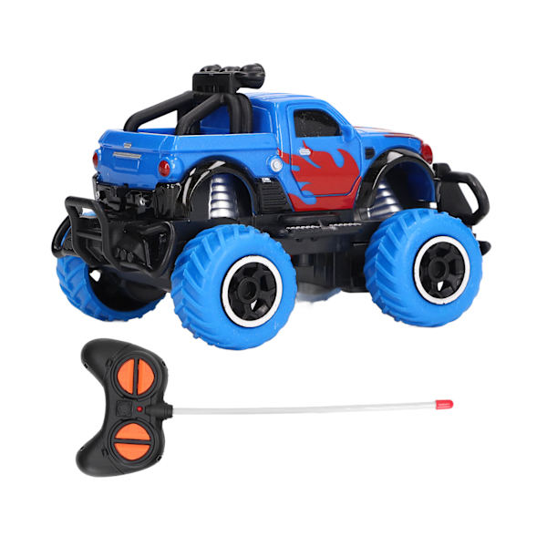 1:43 Kauko-ohjattava maastoajoneuvo Mini Vahvat puskurit RC-auto Syntymäpäivälahja 3-vuotiaille ja sitä vanhemmille Sininen