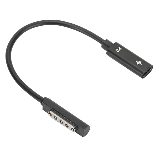 Adapterikaapeli, tyyppi C PD -pikalataus Microsoft Surface 1/2 / RT -tietokoneen puhelintyökalulle