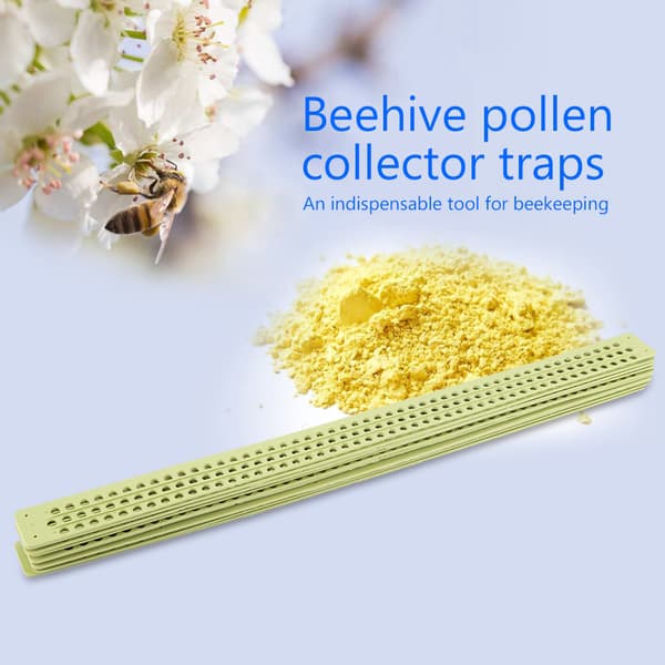 10 st Bin Binbikupa Plast Pollen Samlare Fällor Verktyg Biodlingsutrustning