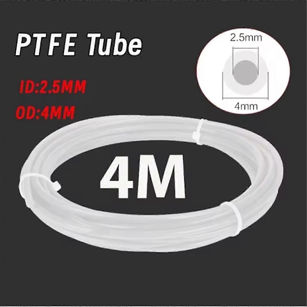 PTFE Adapter materialrör för 3D-skrivardel