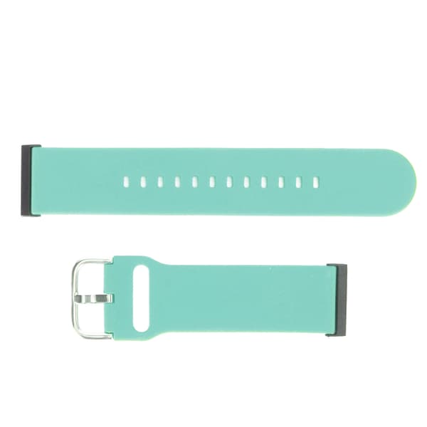 Silikone Smartwatch Rem Justerbar Udskiftningsurrem Tilbehør til Suunto7 Lyseblå