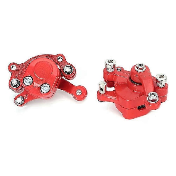 140mm Gas Bakre Skivbromsok Belägg Set Passar för Elektrisk Scooter ATV 49CC
