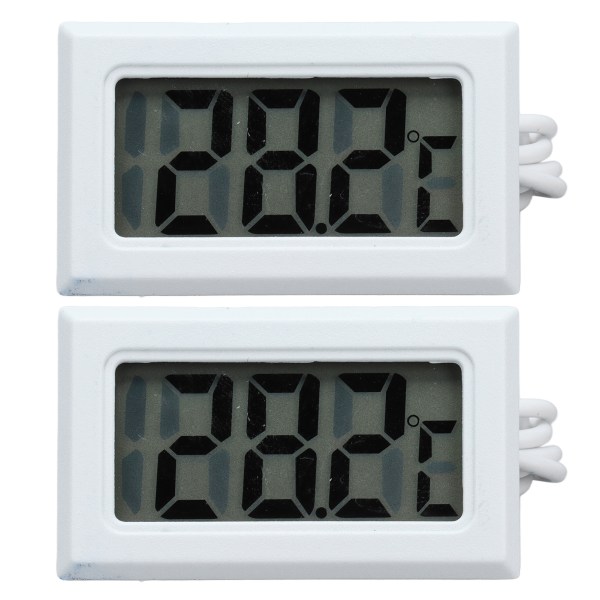 2st elektronisk digital termometer termostat temperaturmätare 2s Uppdatera med ProbeWhite