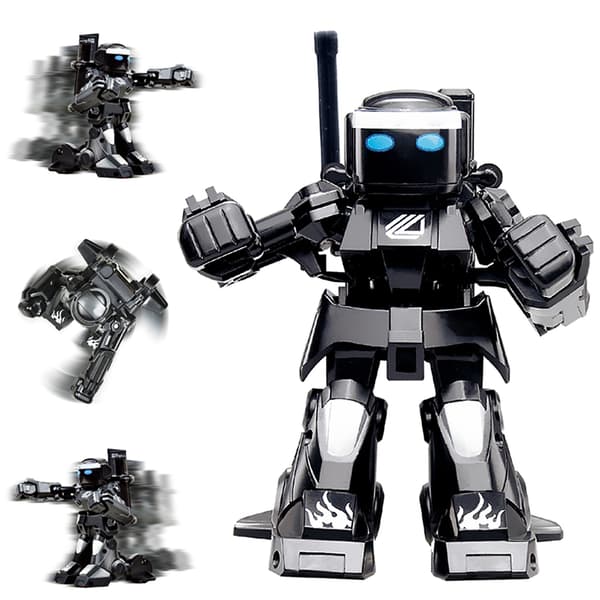 Battle RC Robot 2.4G Body Sense Fjärrkontroll Interaktiva Boxningsrobotleksaker för Barnpresent