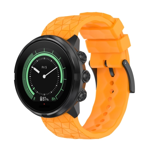 Silikoniranneke Yhteensopiva Suunto 9 Smartwatch GPS:lle/SUUNTO 9 Baro Sport Rannekellon vaihtohihnalle