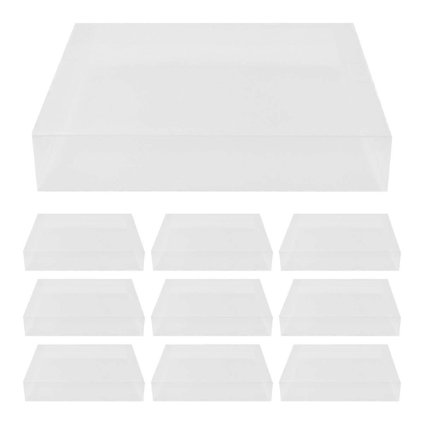 Klar CD Display Boks Opbevaring Beskyttelsesetui 143x126x25mm