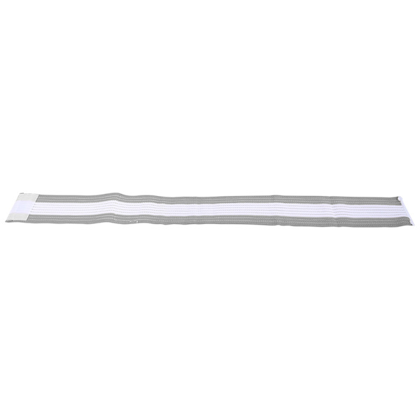 Justerbar ankelstøttepude Beskyttelse Elastisk Brace Guard Support til Gym Fitness Grå Hvid