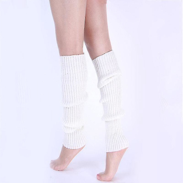 Vinter Varma Stickade Yoga Sockor för Kvinnor, Svart