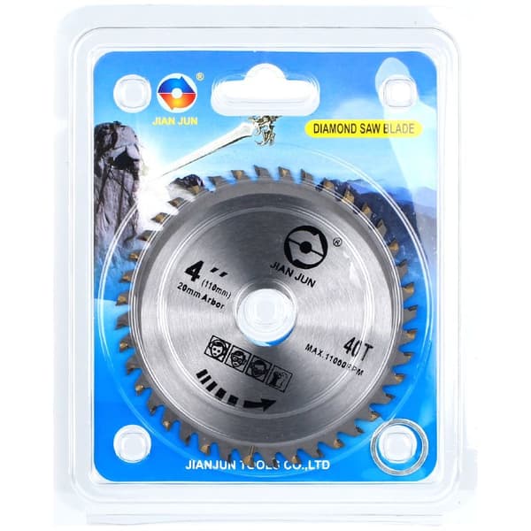 Rundsavklinge 205x20mm – 40T – Til laminat – Universal
