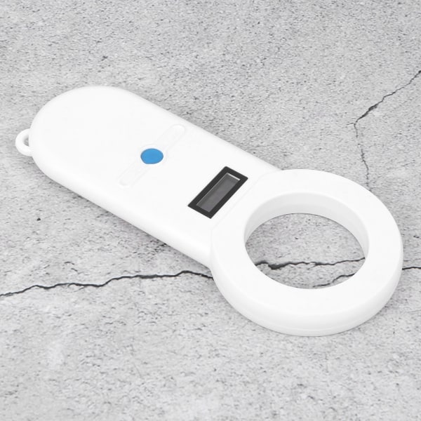 Kjæledyrmikrobrikke RFID-leser Oppladbar 134,2Khz Håndholdt bærbar skanner OLED USB