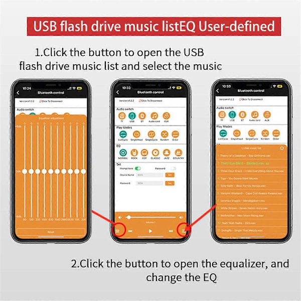 La01 Hifi5.1 Bluetooth Usb Flash Drive Dekoderkort 1Sett