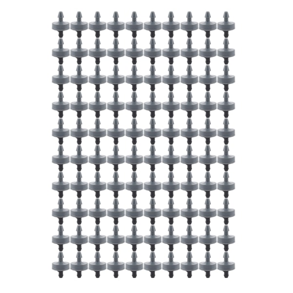 100 STK/pose 4L drypp vanning trykkkompenserende emitter vanningsutstyr