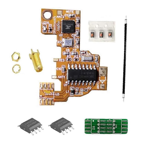 SI4732 Modificeret Radio og Bluetooth Stereo Transmitter Modul
