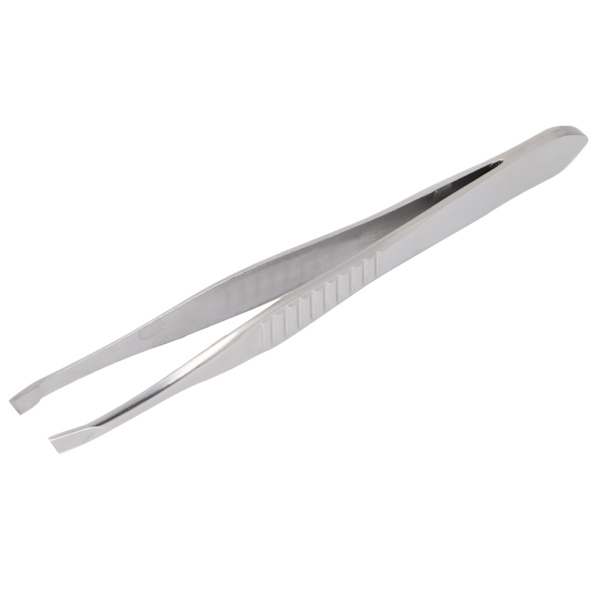 Slant Eyebrow Pinset Professional ruostumattomasta teräksestä valmistetut kulmakarvapinsetit naisille ja miehille