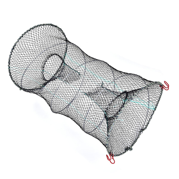 Sammenleggbar hummer kreps krabbe kreps reke fiskefelle bur fiskenett (33cm)