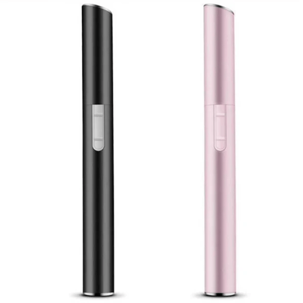 Øyenbryn/ansiktshår/nesehår/bikini linje trimmer rosa pink