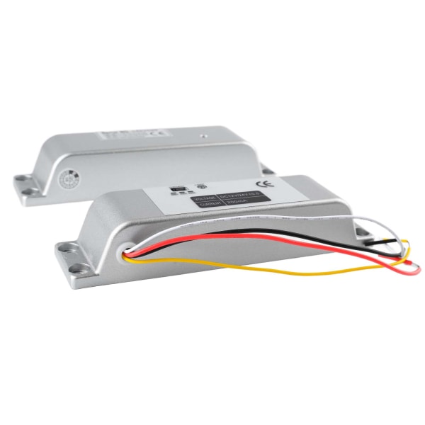Elektrisk Drop Bolt Lock 12V til 24V Aluminiumslegering Elektronisk dørlås til adgangskontrolsystem