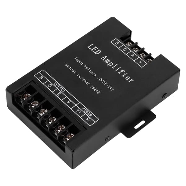 LED-signaforsterkerlampe RGB-lysbåndstrømkontroller repeatermodul DC5-24V
