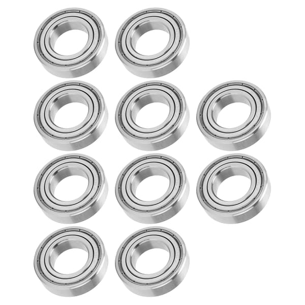 10 stk. Miniature kuglelejer rustfrit stål højhastighedsudstyr dele S6005ZZ 47x25x12mm