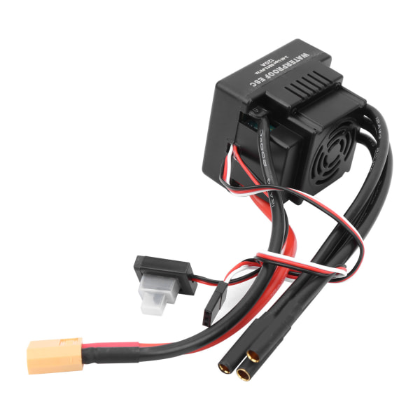 120A vanntett børsteløs ESC elektronisk hastighetskontroller tilbehør Passer til 1/8 RC CarXT60 plugg