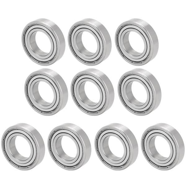 10 stk. kuglelejer rustfrit stål S6904Z 20x37x9mm til skateboards rulleskøjter