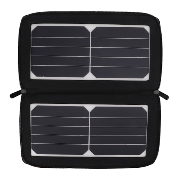 Bärbar solpanel 16W 5V Hög omvandlingseffektivitet Bra flexibilitet Utomhus solcellspanel för mobiltelefonljus