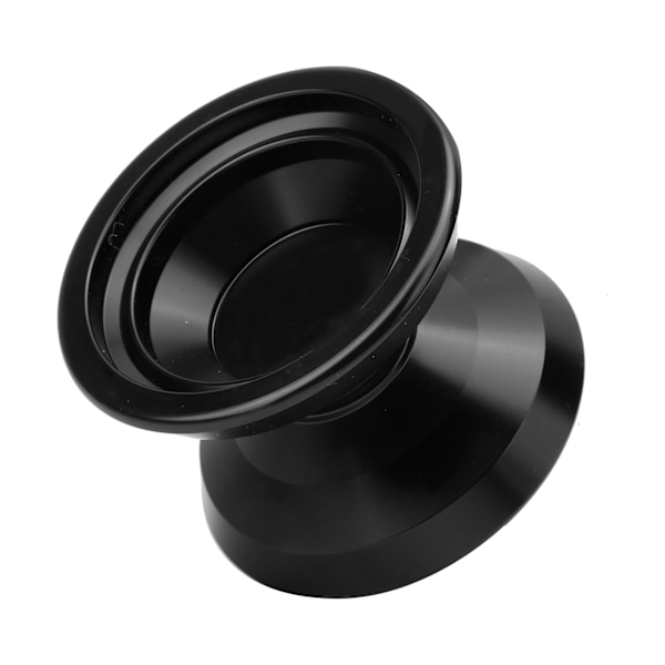 Alloy Yoyo Ball Konkurranse Yoyo Toy med 3stk Reserve Yoyo Strenger Hanske SettSvart