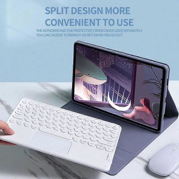 Tastaturveske for Xiaomi Mipad 5 Pad 5 Pro (Lilla Mus)