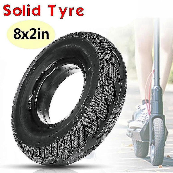 8-tums Scooter Däck 200x50 Massivt Däck För Speedway Ruima Mini 4 Pro