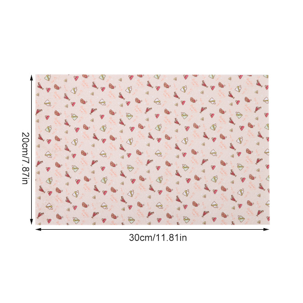 8 stk sett DIY non-woven stoff batikk sy håndverk klut
