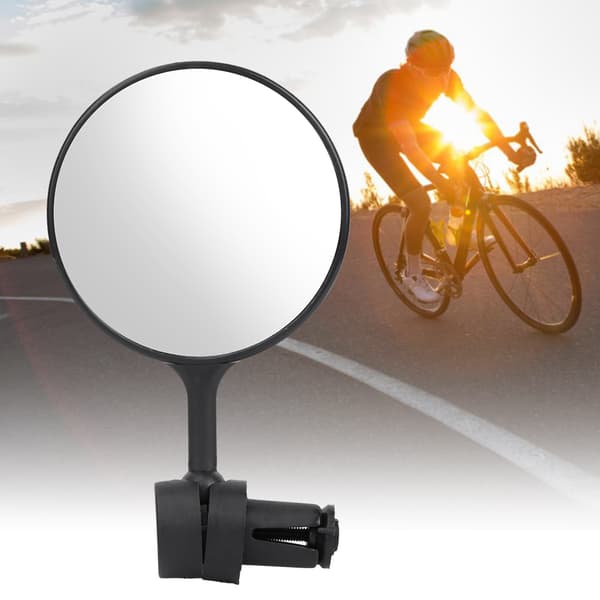 360 graders justerbart cykelstyr bakspejl sikkerhed sort