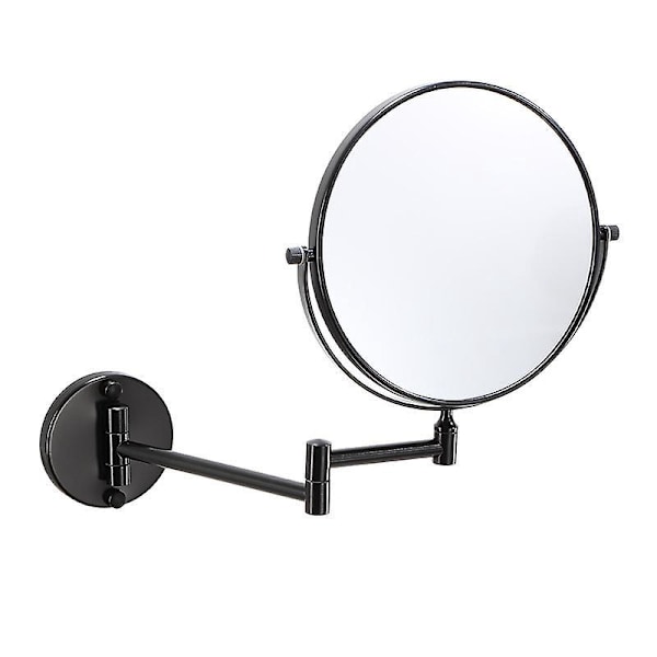 20cm Retro Badrum Fällbar Väggmonterad Sminkspegel Vridbar Teleskopisk Skönhetsspegel