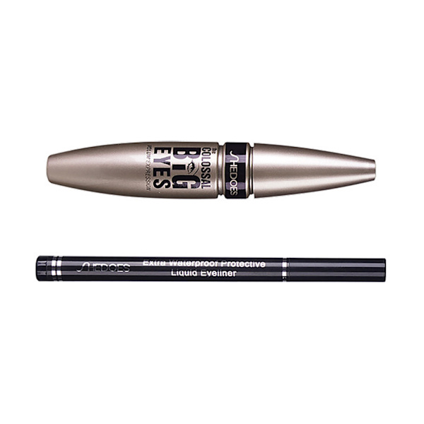 Ripsiväri ja Eyeliner Set Hienkestävä Pitkäkestoinen Vedenpitävä 10 ml Ripsiväri ja Eyeliner Pen silmämeikkiä varten