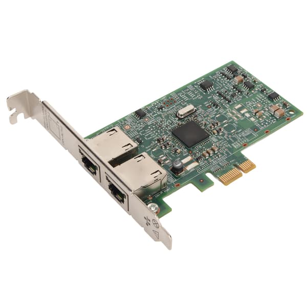 PCIe netværkskort BCM5720-chip 5GT/s 10/100/1000Mbps 2 RJ45 Gigabit serveradapter til Win Server 2008