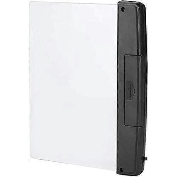 LED Leselys, Pocketbok Boklys Lampe Bord Bærbar Flat Panel Leselys Nattlys med