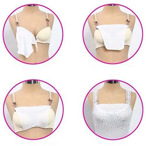 6-pack kvinnors spets Clip-on Mock Camisole BH Insert Overlay Modesty Panel Väst