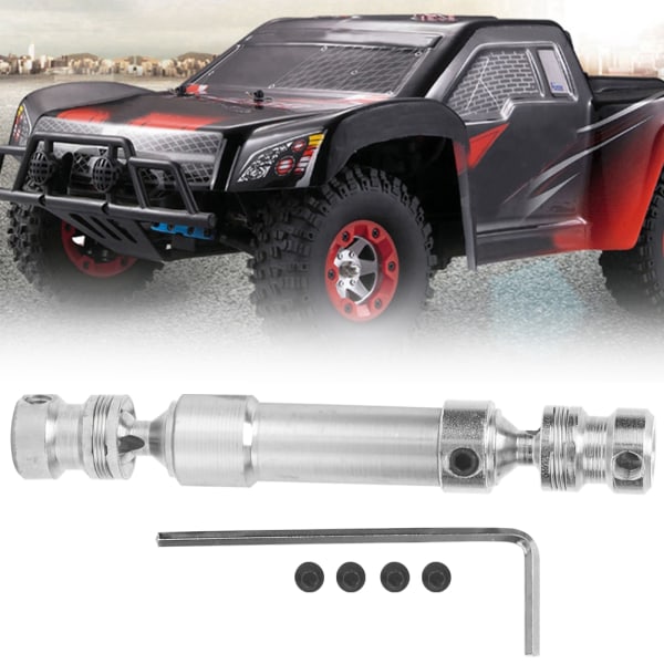 Metall CVD bakre drivaxel reservdelar Passar för WLtoys 12428 12423 1/12 RC CarSilver