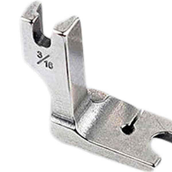 Böjd fållfot symaskin platt bil böjd fållfot rulltyp fållfot syverktyg 3/16 0,8 cm