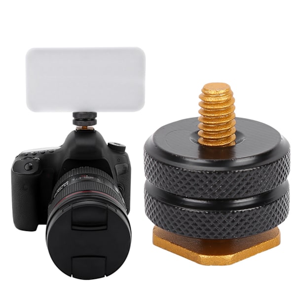 Flash Hot Shoe Adapter Mount - 1/4" stativ skruvhållare tillbehör